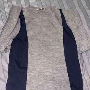 Loft blue grey sweater